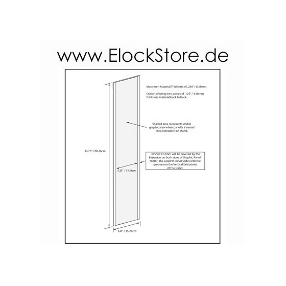 Borne Totem BrandMe Maclocks 140B 140W