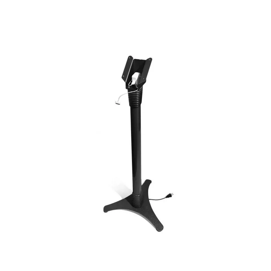 Pied tablette ajustable noir Maclocks 147B