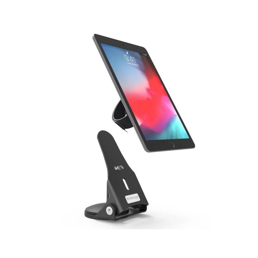 Support grip pour Tablette universel et amovible avec pied rotatif antivol