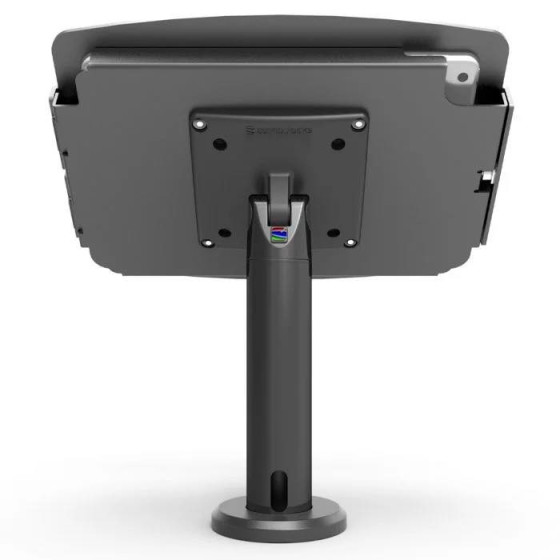 Borne iPad avec pied de table - Space Rise Noir Maclocks