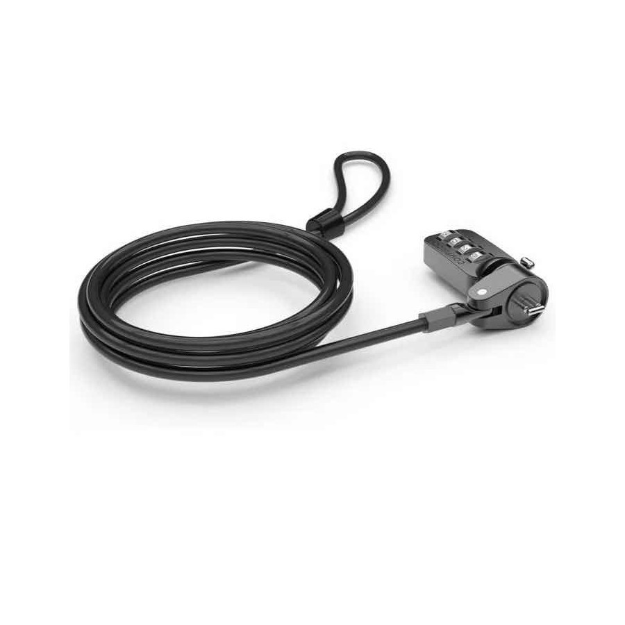 Cable antivol informatique à code 4 chiffres - Maclocks CL37 Cable antivol informatique à code 4 chiffres - Maclocks CL37