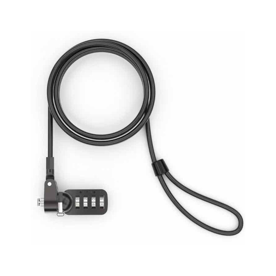 Cable antivol informatique à code 4 chiffres - Maclocks CL37