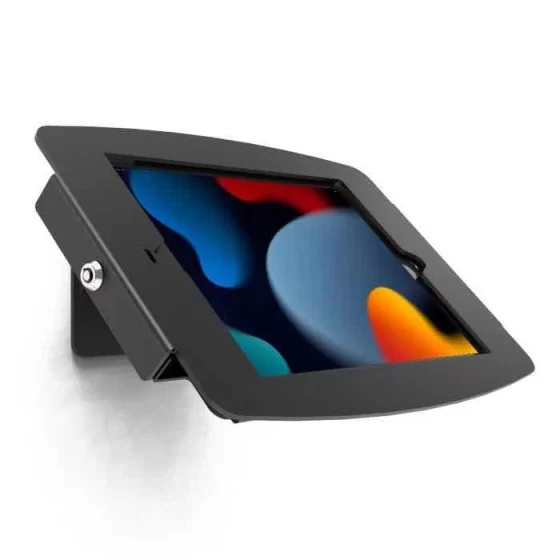 Borne ipad antivol de table ou mural , avec support fixe, Maclocks 101B102IPDSB 101W299PSENW