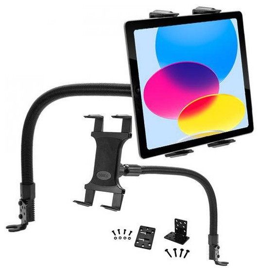 Bras Flexible pour tablette avec fixation siege ARKON TAB188L22