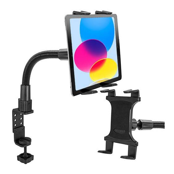 Bras flexible pour tablette avec pince ARKON TAB086-12