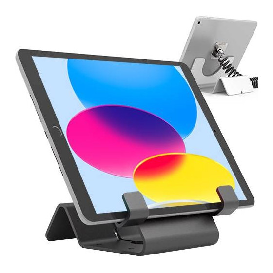 SUPPORT Z D'AFFICHAGE DE TABLE POUR IPAD / TABLETTES PLEXIGLAS