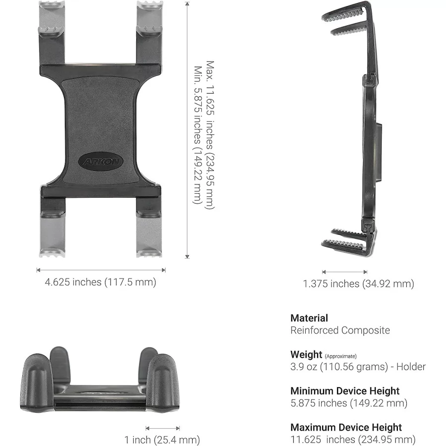 Support Tablette à ventouse pour Tableau de Bord ARKON TABRM079