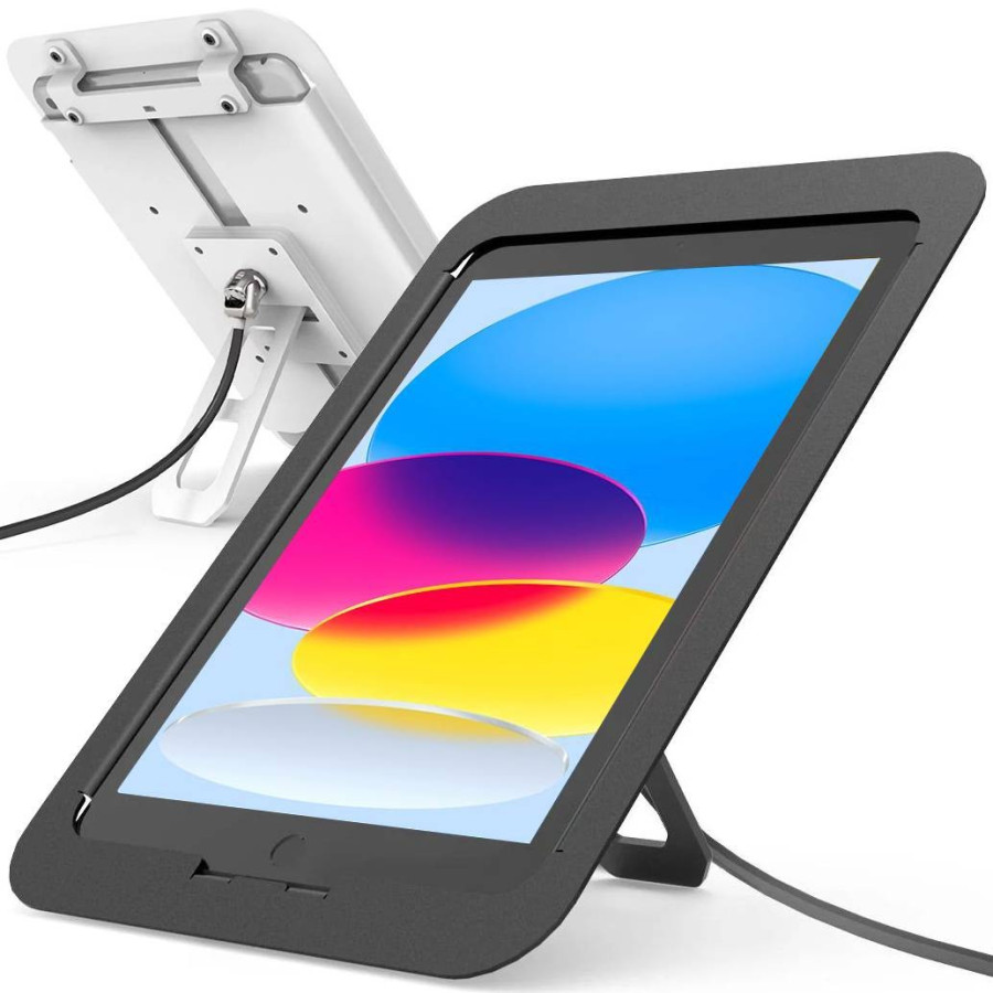 Coque antivol iPad avec câble antivol WOLF102B WOLF102W Coque antivol iPad avec câble antivol WOLF102B WOLF102W