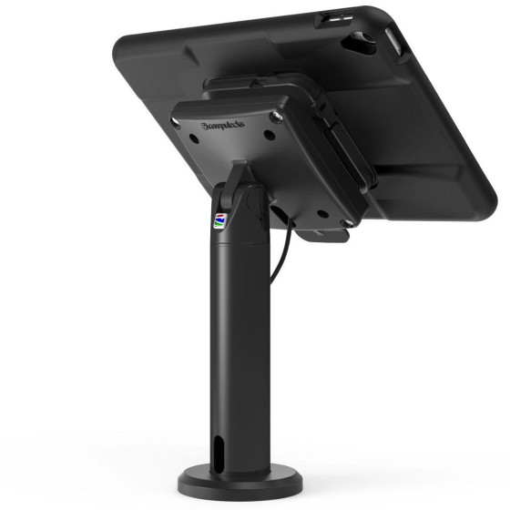 Borne iPad de table Amovible avec Charge sans fil et Transfert de données - Maclocks - PowerMove Rise
