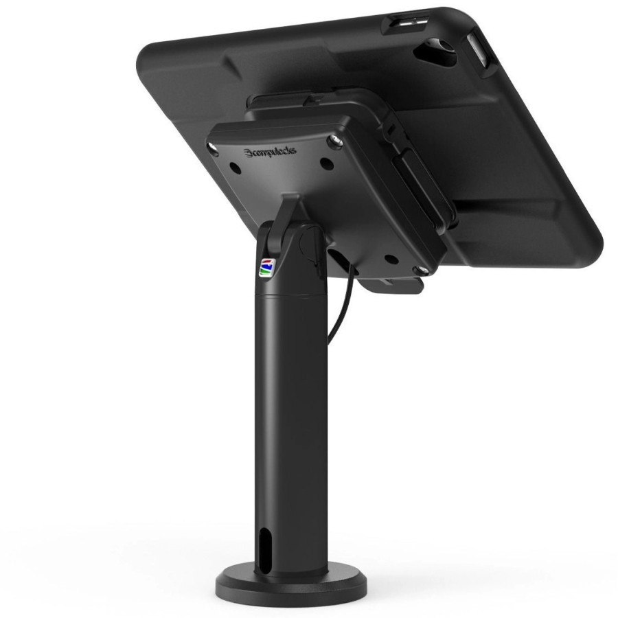 Borne iPad de table Amovible avec Charge sans fil et Transfert de données - Maclocks - PowerMove Rise