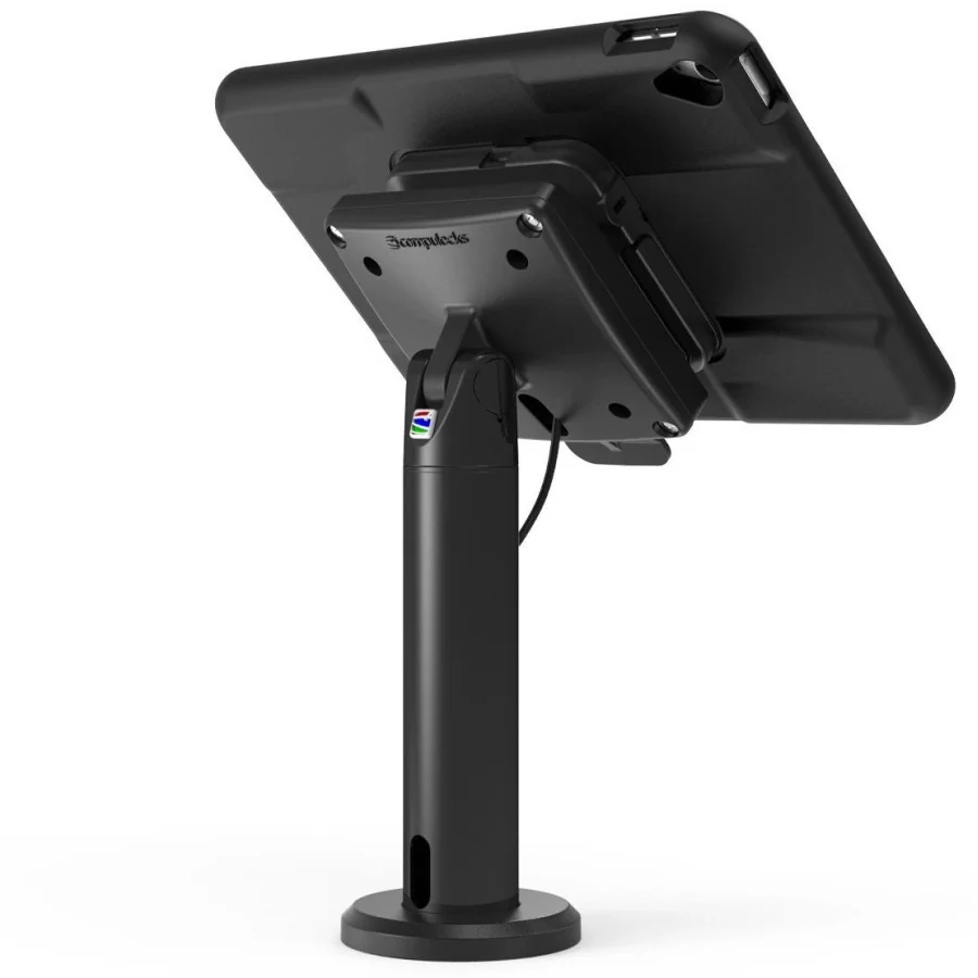 Borne iPad de table Amovible avec Charge sans fil et Transfert de données - Maclocks - PowerMove Rise