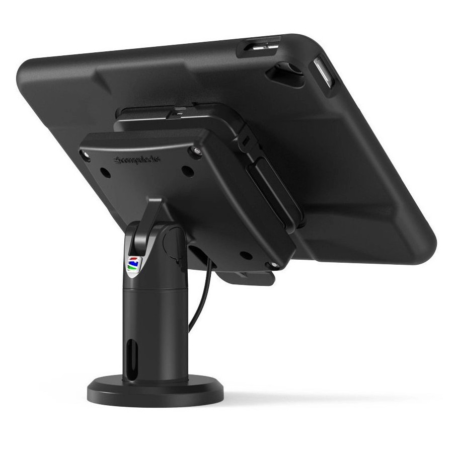 Borne iPad de table Amovible avec Charge sans fil et Transfert de données - Maclocks - PowerMove Rise