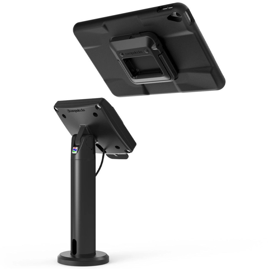Borne iPad de table Amovible avec Charge sans fil et Transfert de données - Maclocks - PowerMove Rise