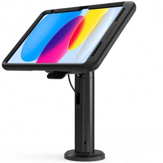 Borne iPad de table Amovible avec Charge sans fil et Transfert de données - Maclocks - PowerMove Rise