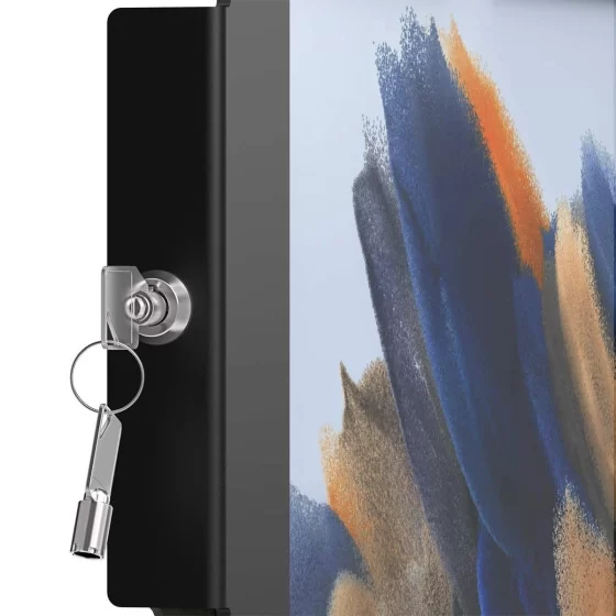 Borne Galaxy tab Personnalisable totem au sol