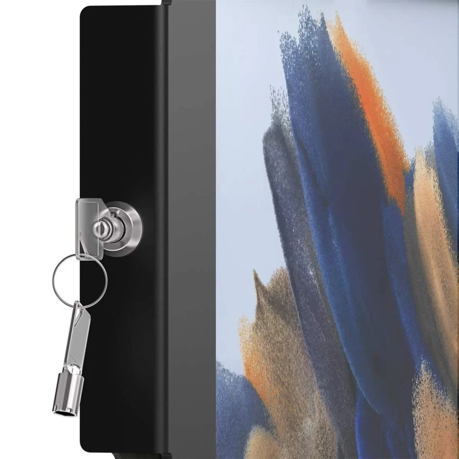 Borne Galaxy tab Personnalisable totem au sol