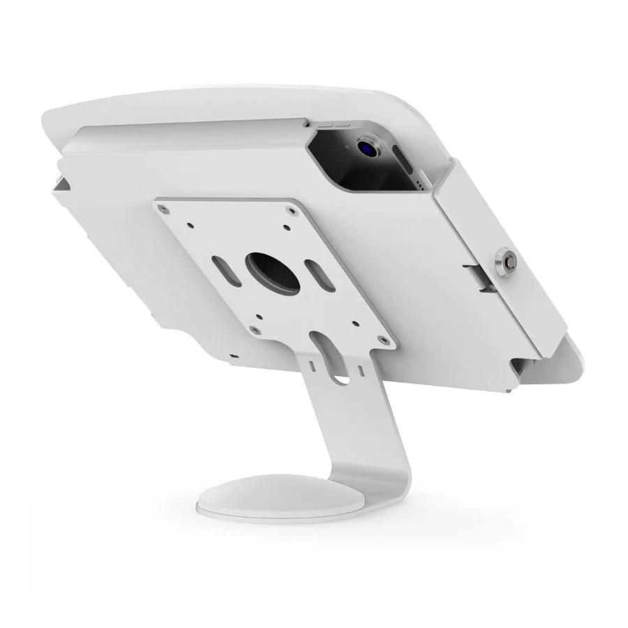 Borne iPad antivol de table ou mural , avec support fixe, Maclocks 111B102IPDSB 111W299PSENW