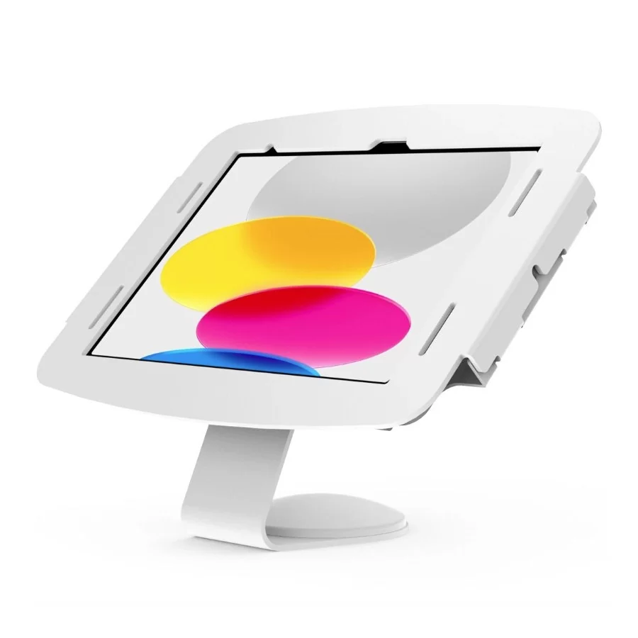 Borne iPad antivol de table ou mural , avec support fixe, Maclocks 111B102IPDSB 111W299PSENW
