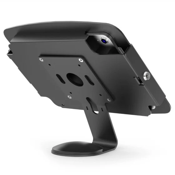 Borne iPad antivol de table ou mural , avec support fixe, Maclocks 111B102IPDSB 111W299PSENW