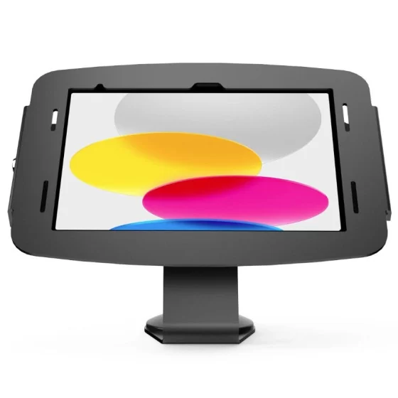 Borne iPad antivol de table ou mural , avec support fixe, Maclocks 111B102IPDSB 111W299PSENW