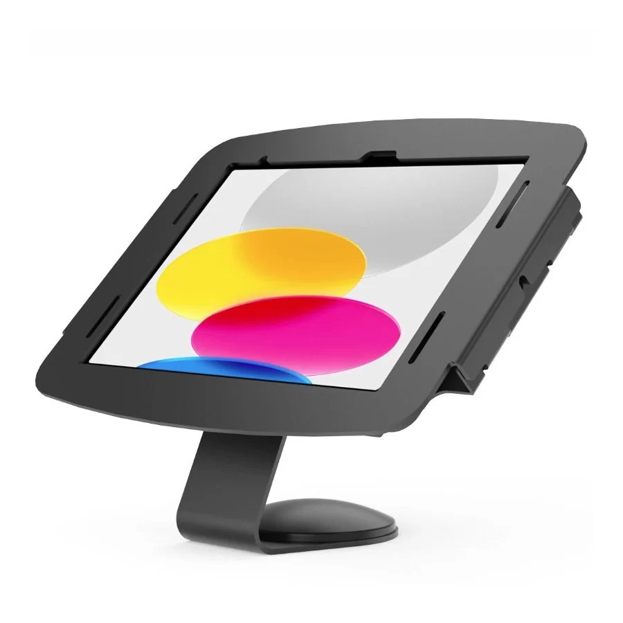 Borne iPad antivol de table ou mural , avec support fixe, Maclocks 111B102IPDSB 111W299PSENW