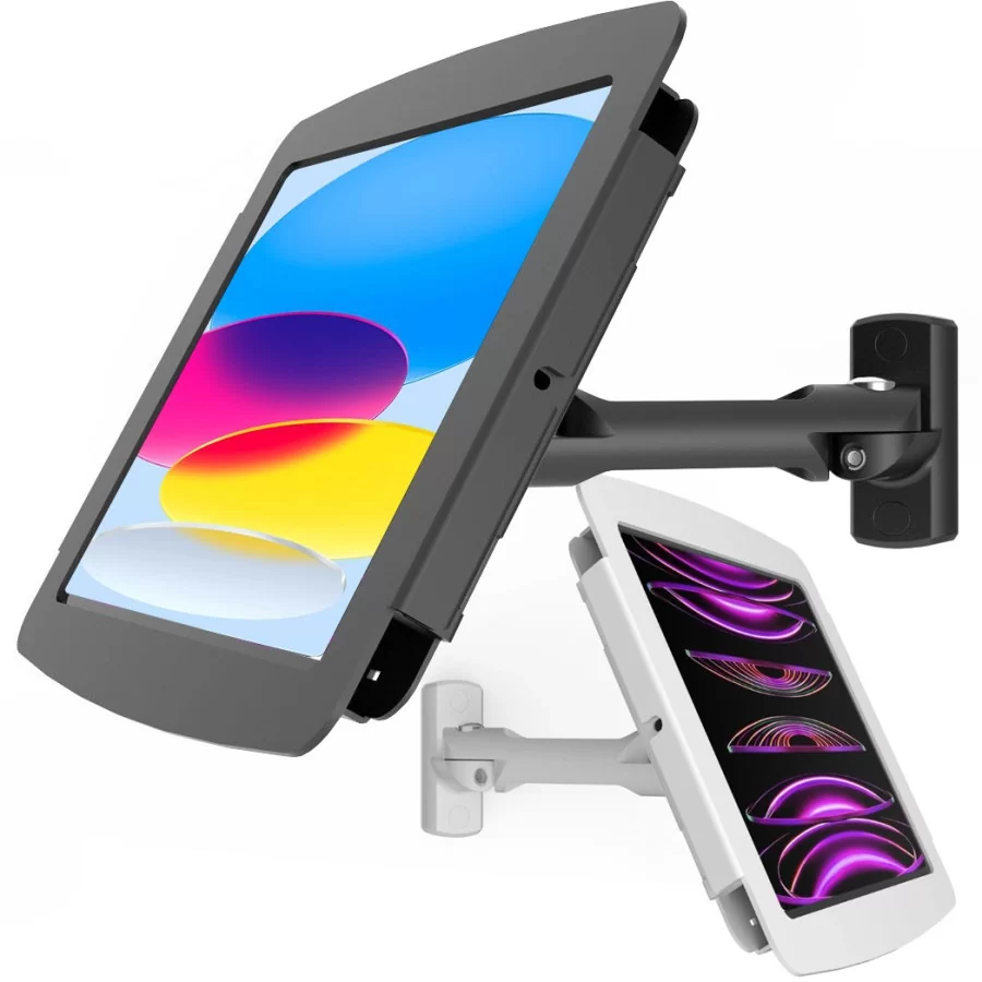 Bras articulé pour iPad rotatif antivol Bras articulé pour iPad rotatif antivol