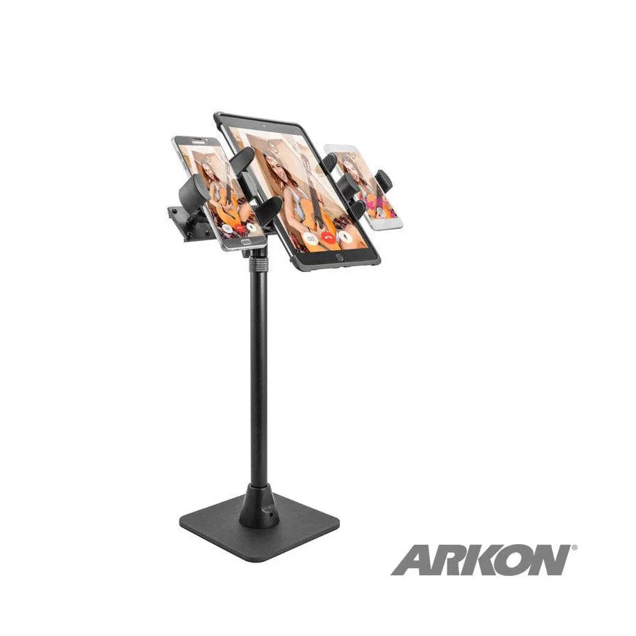 Support Téléphones et Tablette Triple Tête - Arkon TWBTRI01