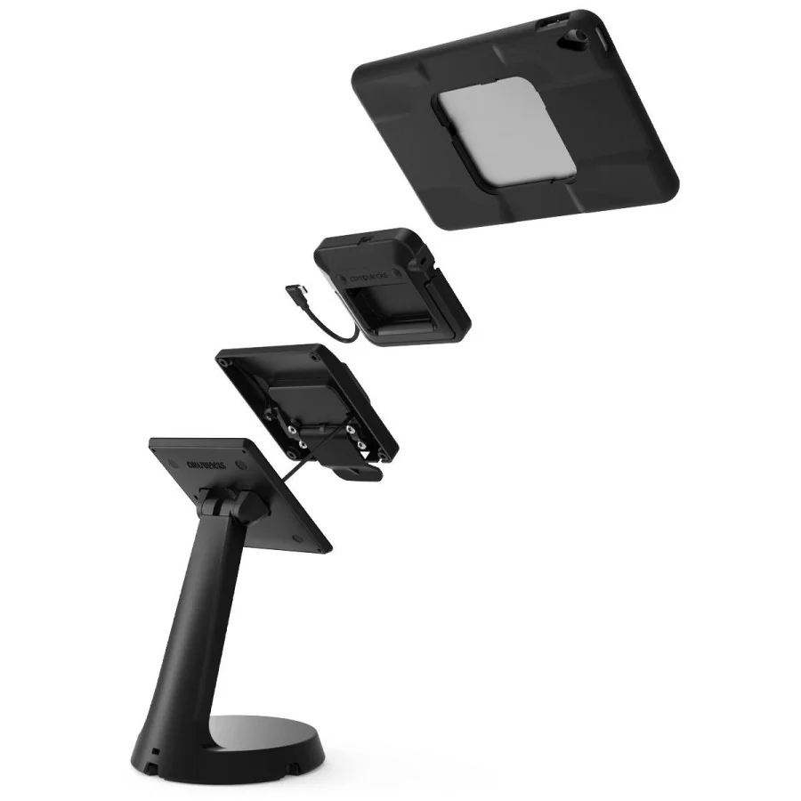 Support iPad de Table Amovible avec Charge sans fil et Transfert de données - Maclocks - Mast PowerMove