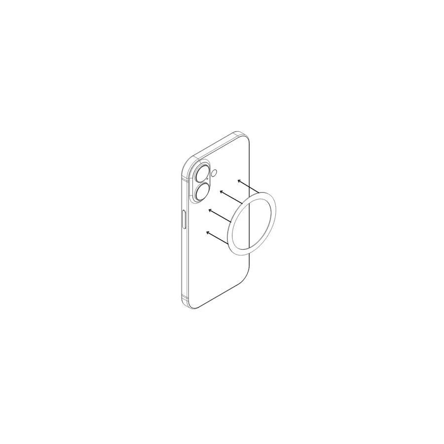 Support Téléphone MagSafe avec Ventouse pour VTC