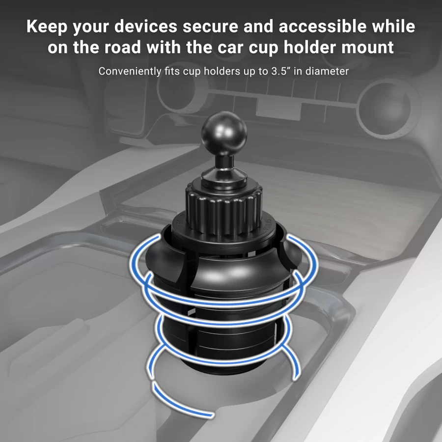 Support iPhone magnétique Porte-Gobelet Voiture