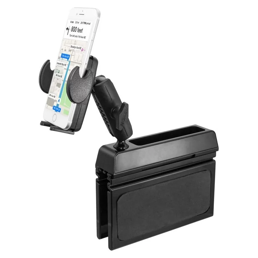 Support Téléphone Vide Poche pour Console de Voiture