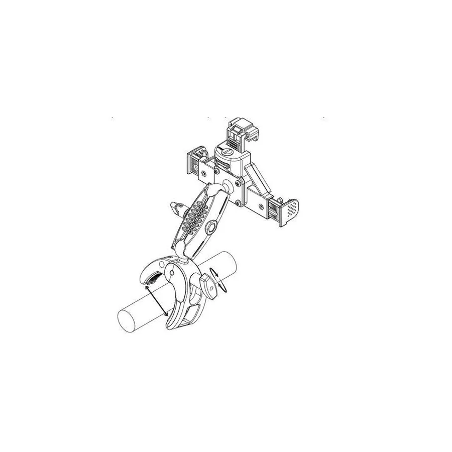 support telephone pince pour voiture et camion