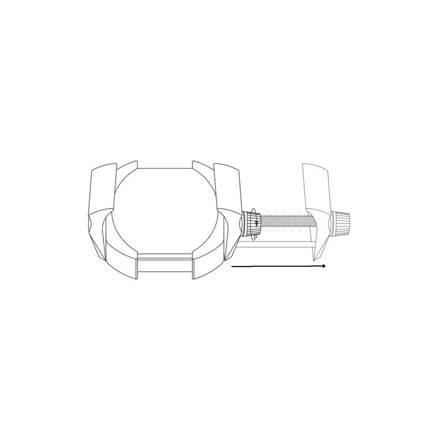 support iPhone ventouse avion magsafe