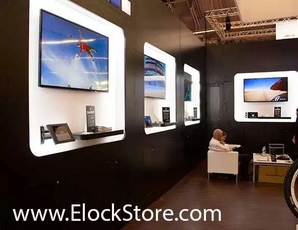Antivol et pied ipad ElockStore au salon de l auto  Elocstore