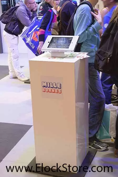Antivol et pied ipad ElockStore au salon de l auto  Elocstore