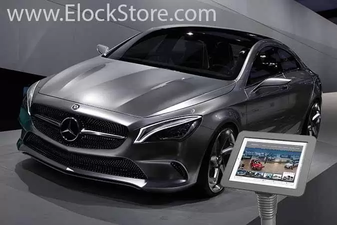 Antivol et pied ipad ElockStore au salon de l auto  Elocstore