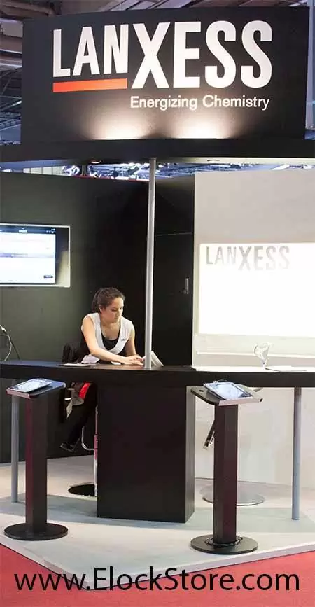 Antivol et pied ipad ElockStore au salon de l auto  Elocstore