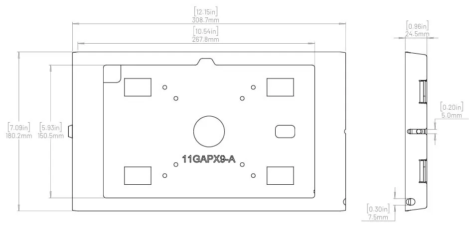 Coque Galaxy Tab A9+ / A9 - Compulocks