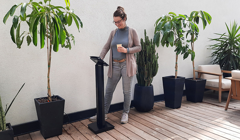 Borne tablette POS ElockStore