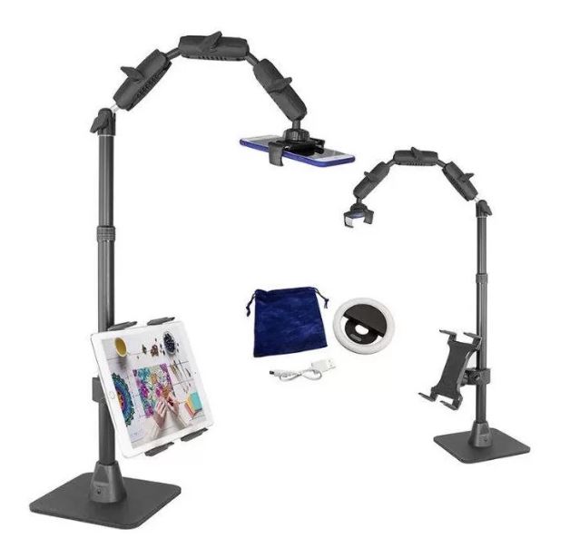 Support Téléphone et Tablette avec Lumière ARKON RCBTABLE