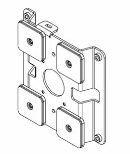 Plaque VESA pour Surface Vitrée - Compulocks