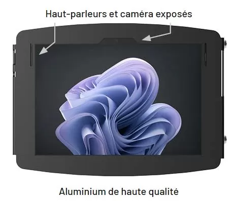 Coque Surface Pro Go Antivol Mural Aluminium - Compulocks