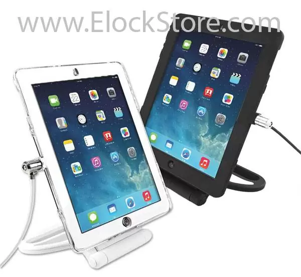 pied rotatif et coque antivol ipad air maclocks compulcoks elockstore