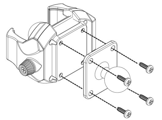 support smartphone ventouse pour véhicule