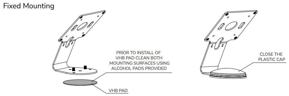 Base Rotative pour Support Vesa de Table