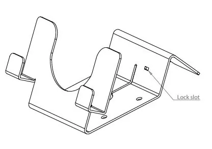 Chevalet Alu pour Tablette - Seul - Compulocks