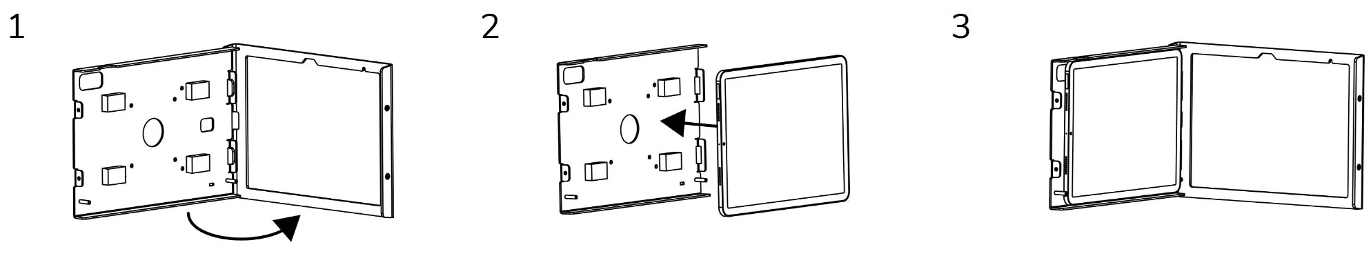 Coque iPad antivol maclocks