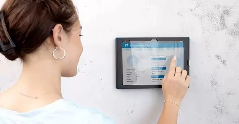 Coque iPad antivol design
