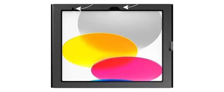 Coque iPad antivol design