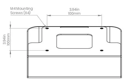 Support Console Capsule Vesa - seul - Compulocks